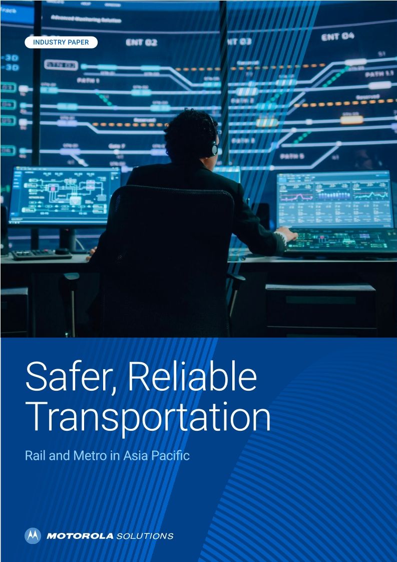 Whitepaper (Asia): Safer, reliable metro and rail transportation