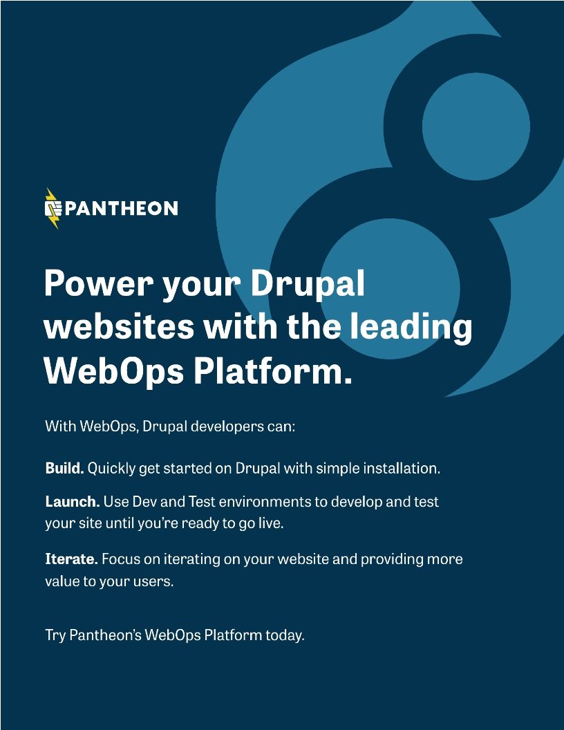 Drupal 8 Technical Sheet