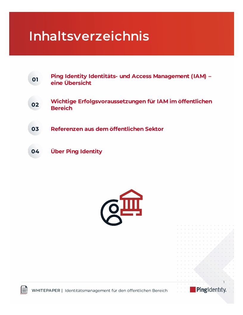 Identit&auml;tsmanagement f&uuml;r den &ouml;ffentlichen Bereich