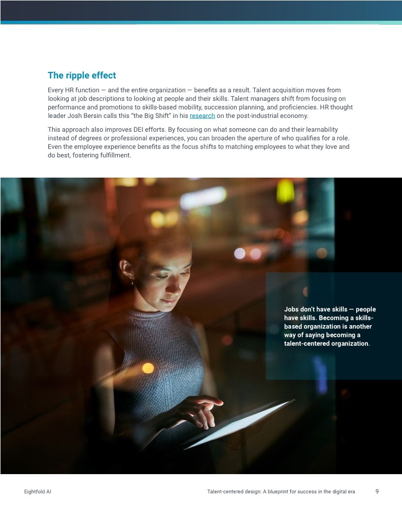 Talent-centered design: A blueprint for success in the digital era