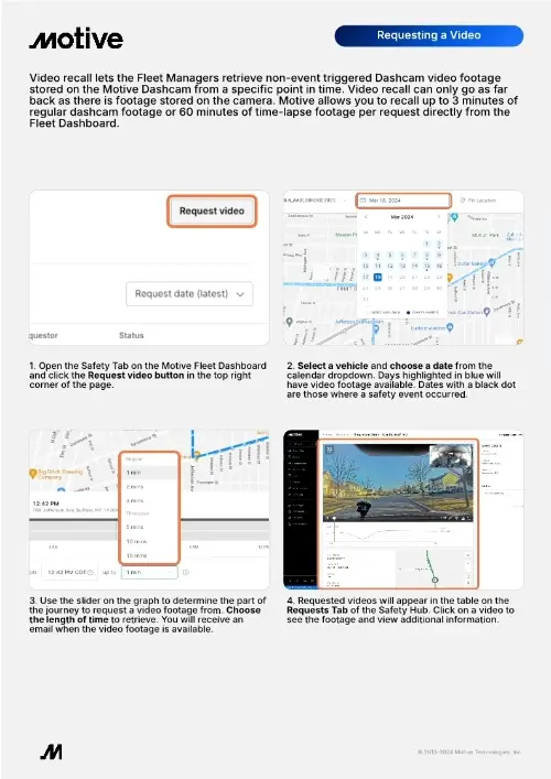 Requesting a Video QRG