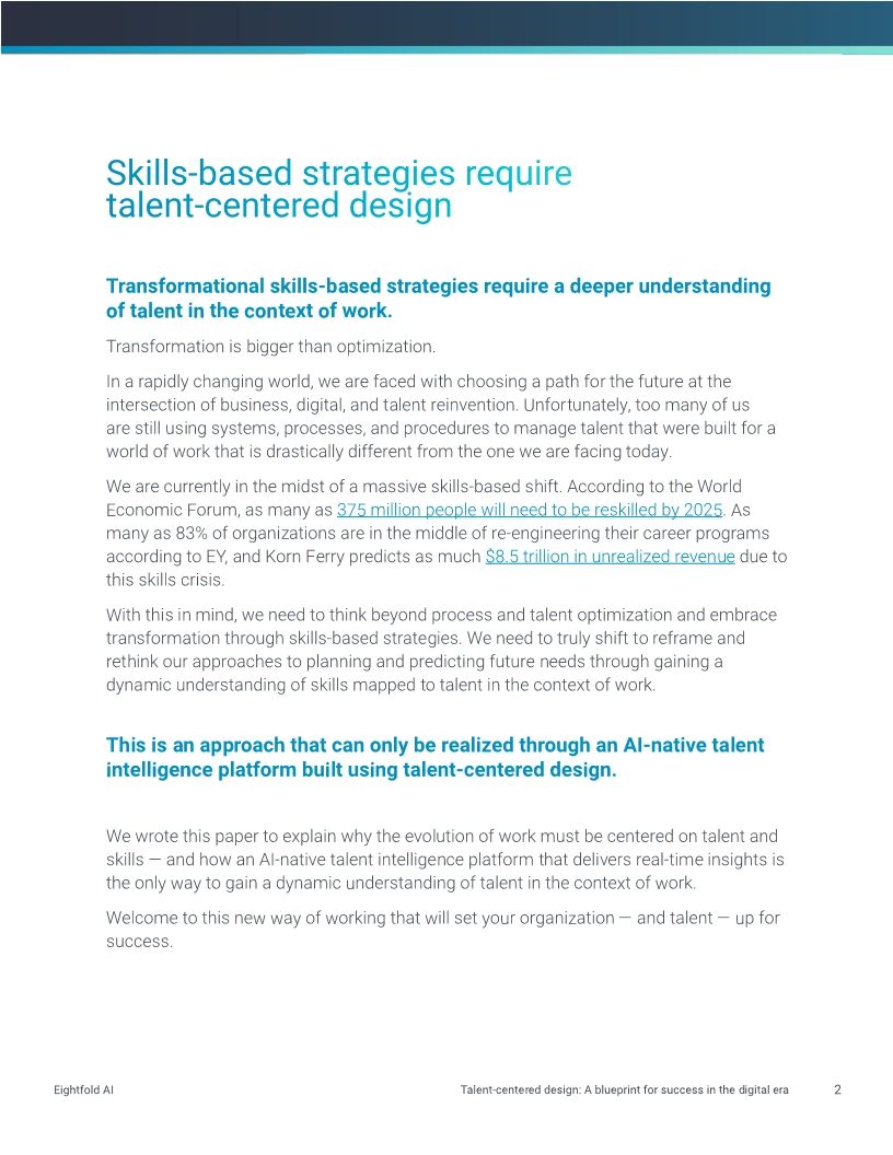 Talent-centered design: A blueprint for success in the digital era