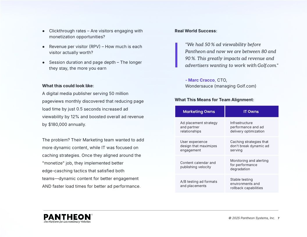 The Five Jobs of the Modern Web