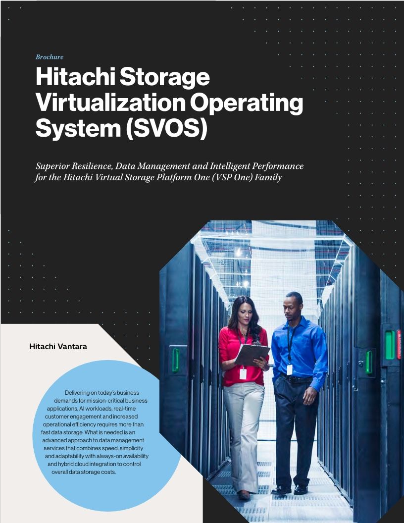 Hitachi Storage Virtualization Operating System (SVOS)