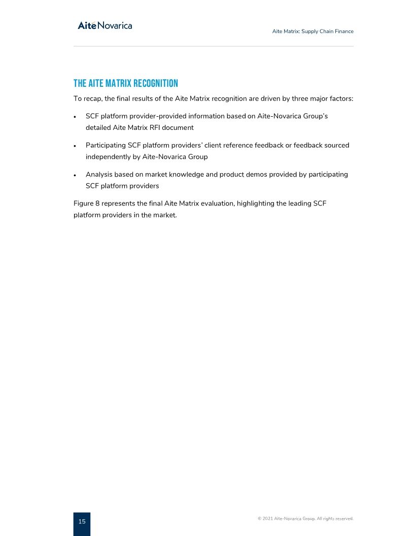 SAP Taulia named a best-in-class vendor for Supply Chain Finance by Aite Novarica Group