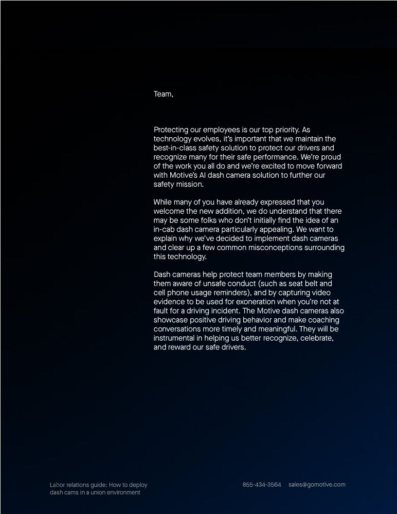 Driver Facing DC_Labor Relations Guide