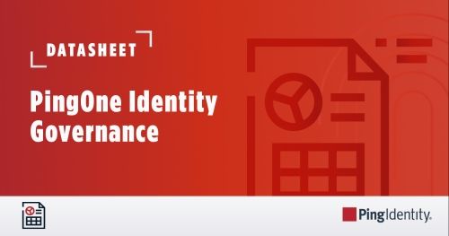 PingOne Identity Governance Datasheet
