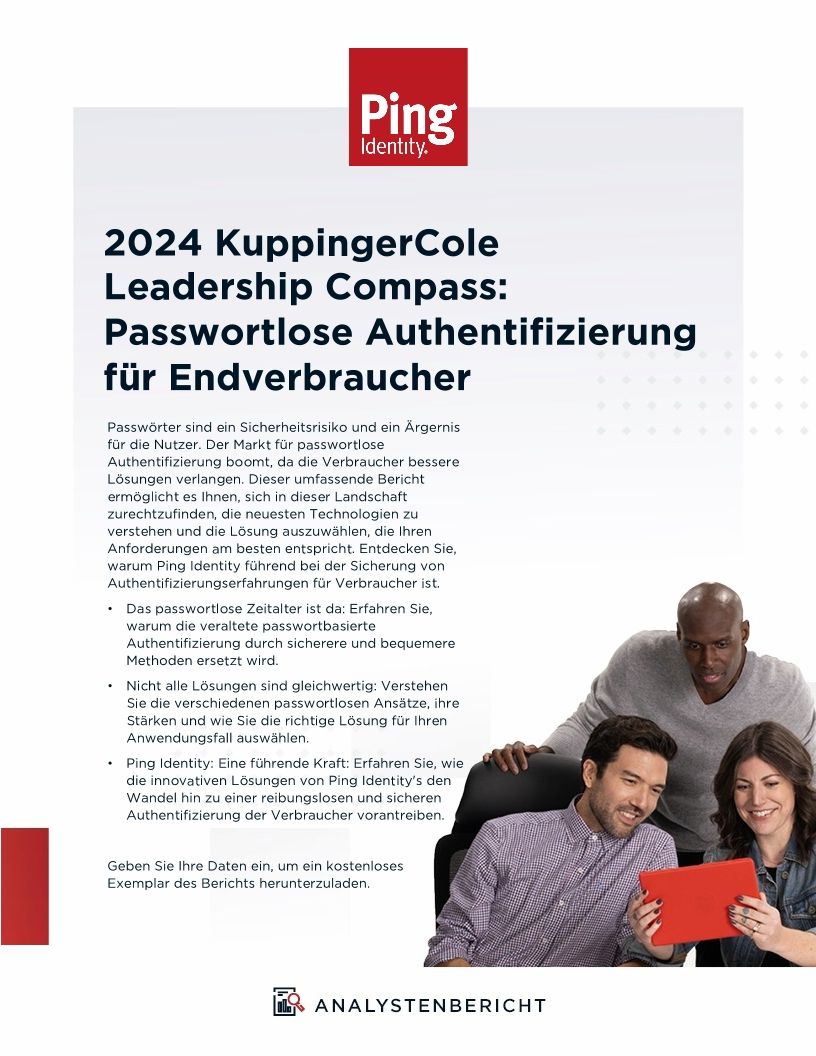 2024 KuppingerCole Leadership Compass: Passwordless Authentication for Consumers