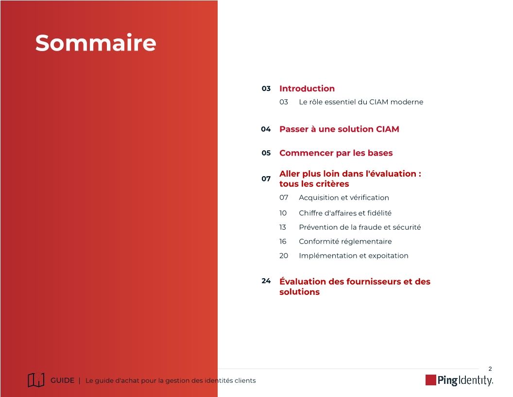 Le guide d'achat pour la gestion des identités clients