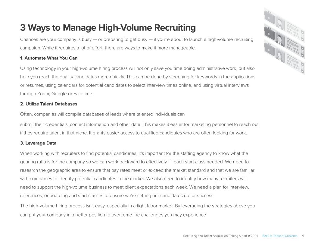 Recruiting & talent acquisition: Taking storm in 2024