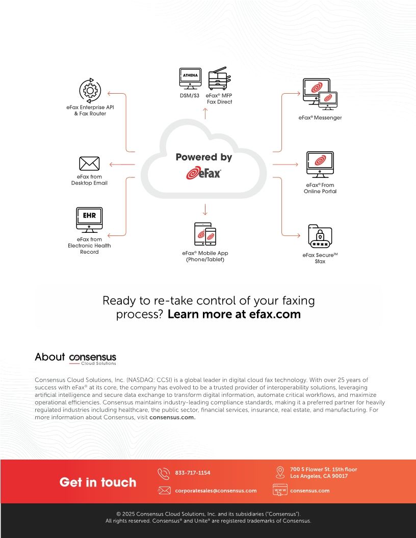 eFax Corporate® for Healthcare