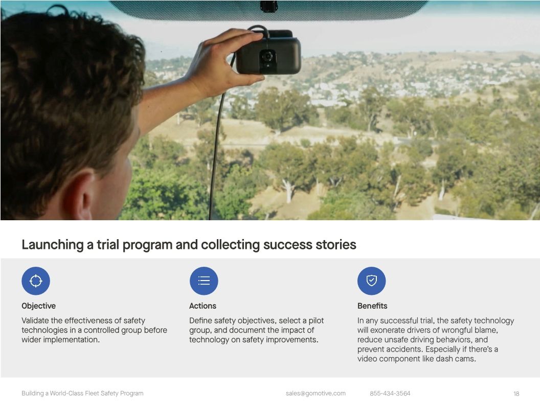 Ultimate guide to building a world-class fleet safety program