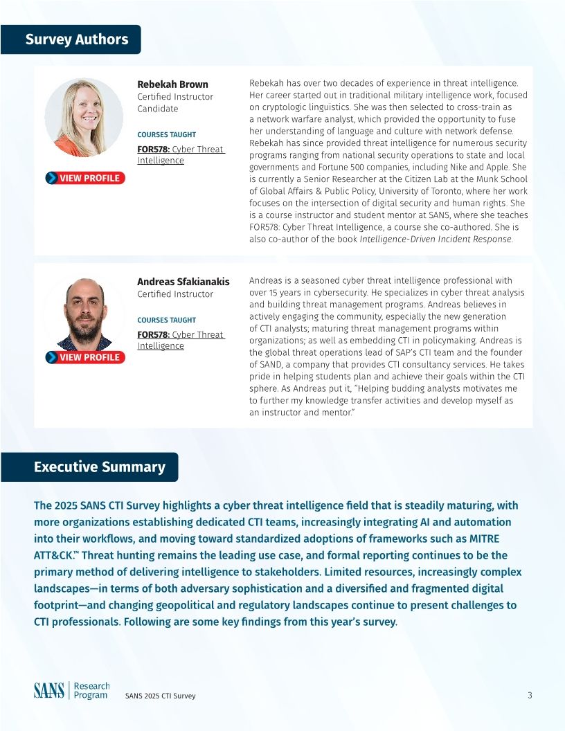 SANS 2025 CTI Survey: Navigating Uncertainty in Today&rsquo;s Threat Landscape