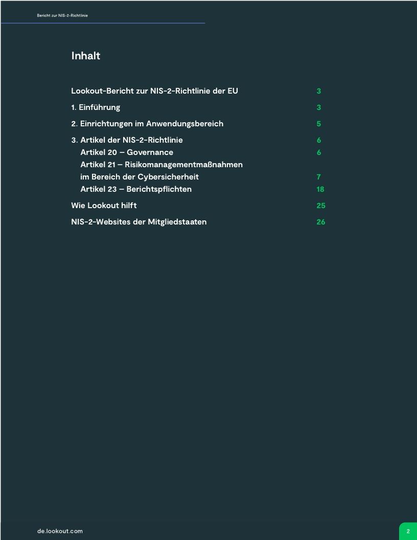 Bericht zur NIS-2-Richtlinie der EU: Aufbau von Cyber-Resilienz mit Mobile EDR