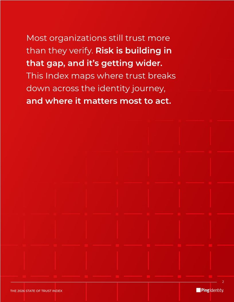 The 2026 State of Trust Index