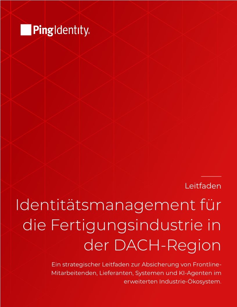 Identit&auml;tsmanagement für die Fertigungsindustrie in der DACH-Region