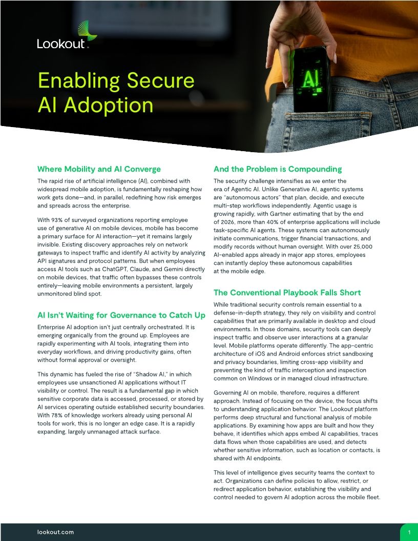 Enabling Secure AI Adoption