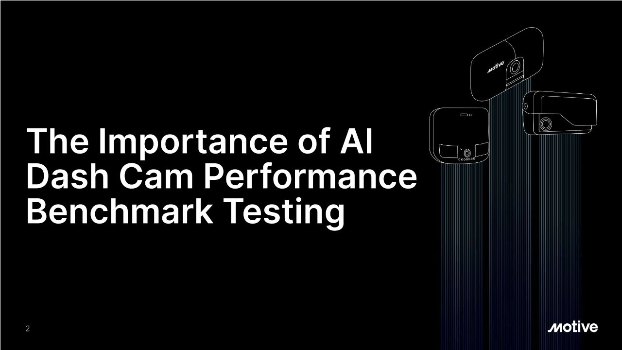 VTTI AI Dash Cam Performance Benchmark