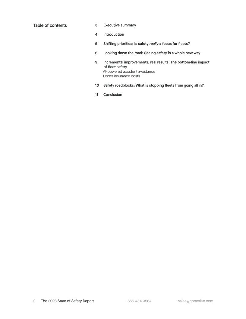 2023 State of Safety Report