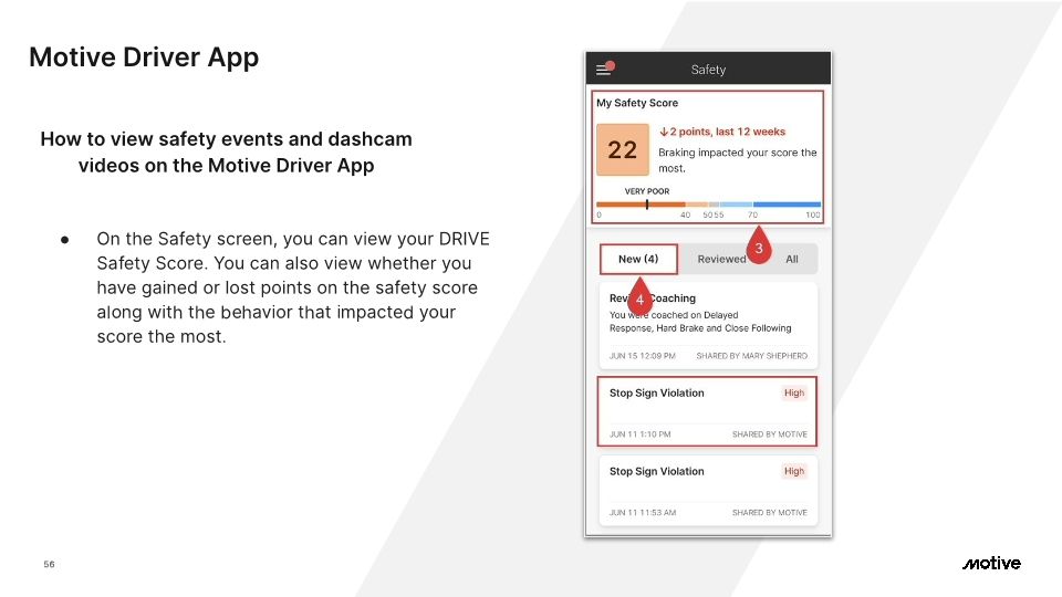 Motive Driver App - Cx Onboarding