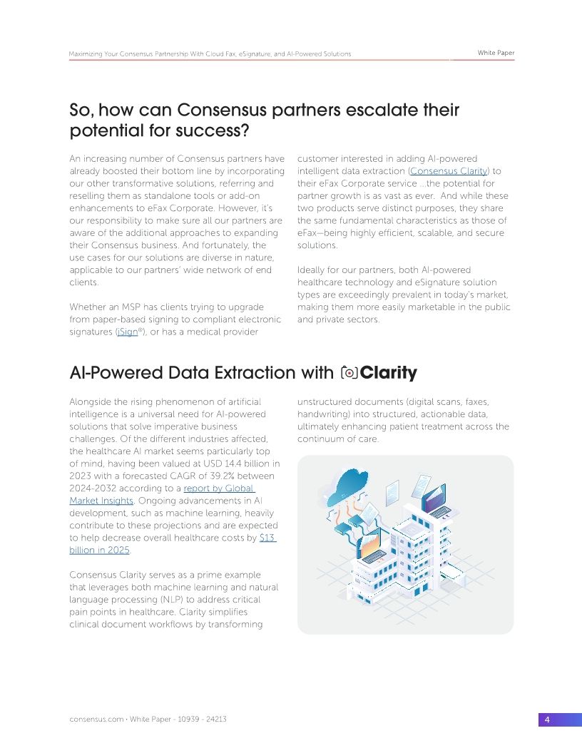 Maximizing Your Consensus Partnership With Cloud Fax, eSignature, and AI-Powered Solutions