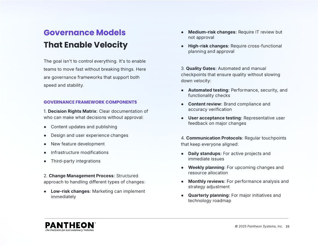 The Five Jobs of the Modern Web