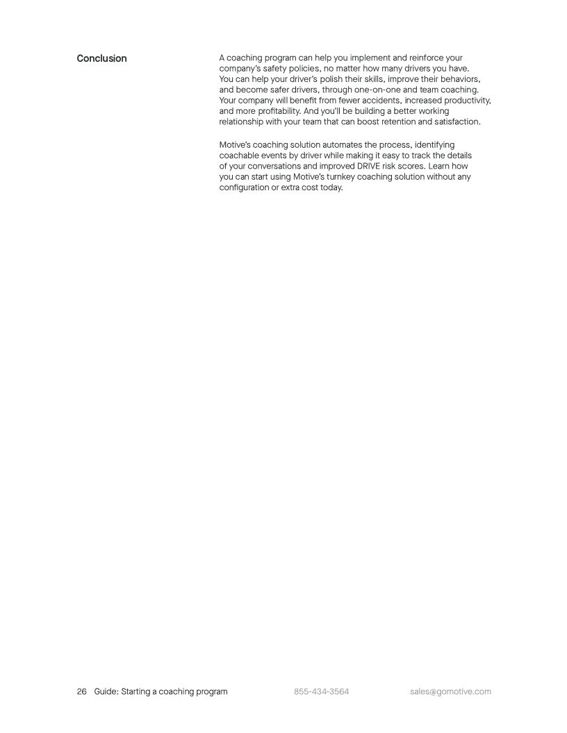 Coaching Safety Program