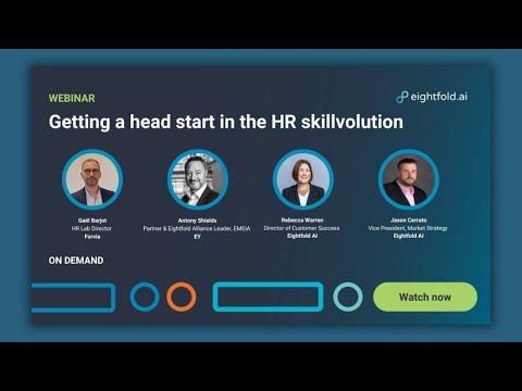 Getting a head start in the HR skillvolution