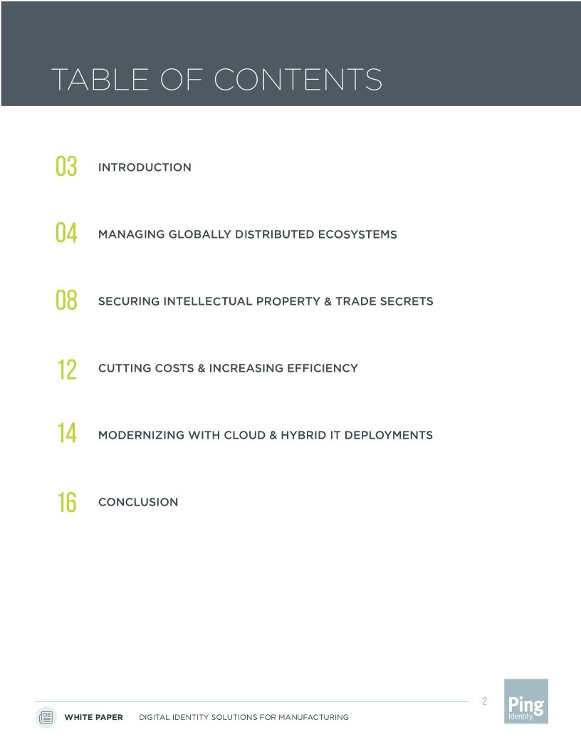 Digital Identity Solutions For Manufacturing