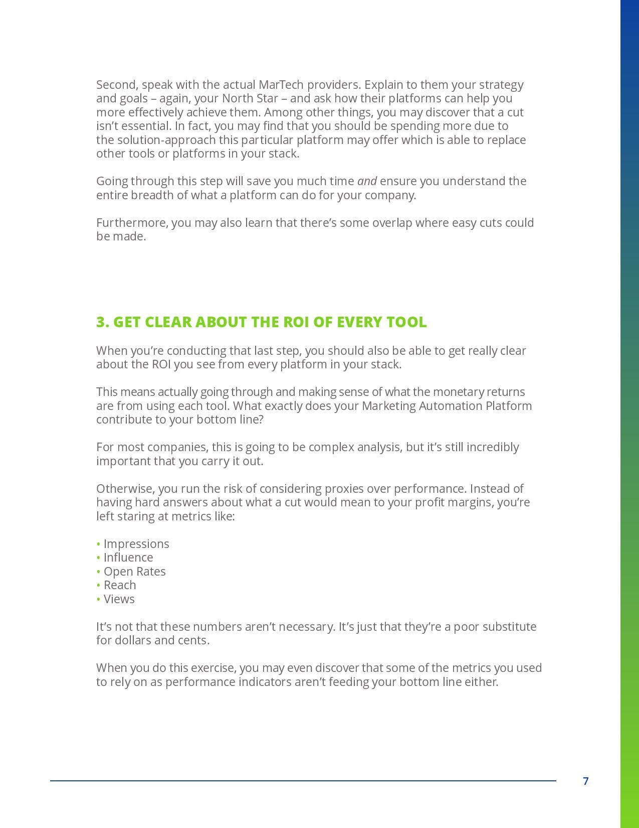 How to Make Strategic Cuts to a Bloated MarTech Stack