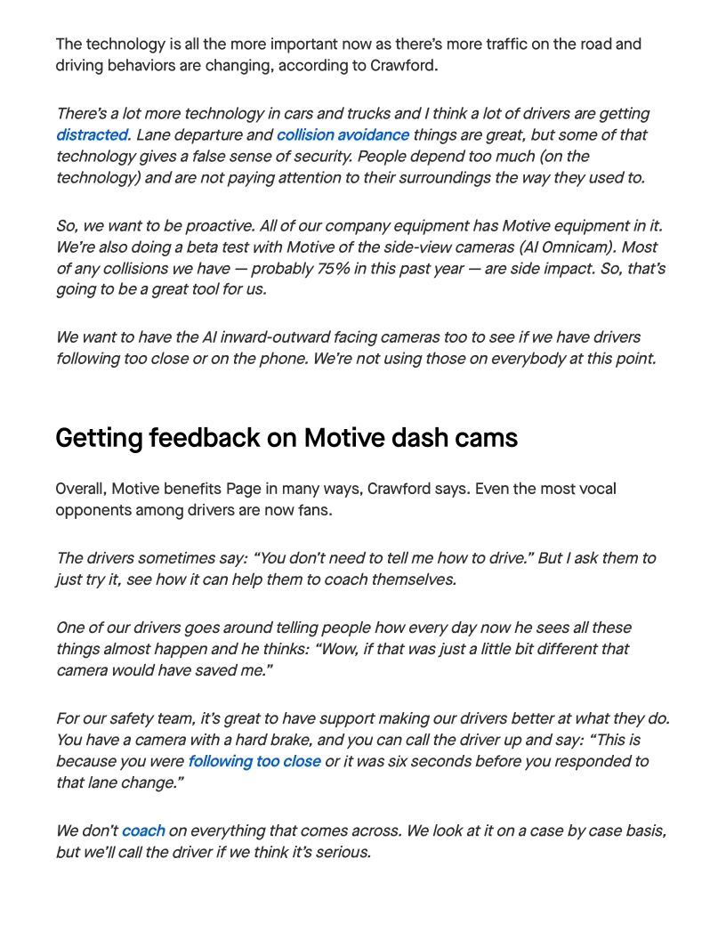 Page Transformation Customer Story