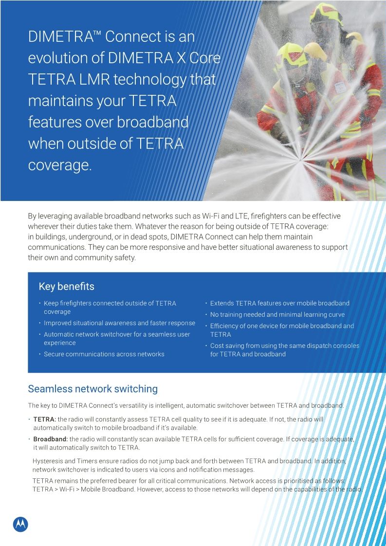 Solution guide for DIMETRA X Core end users - Fire
