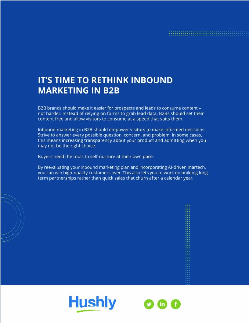 The New Rules for Inbound Marketing in B2B