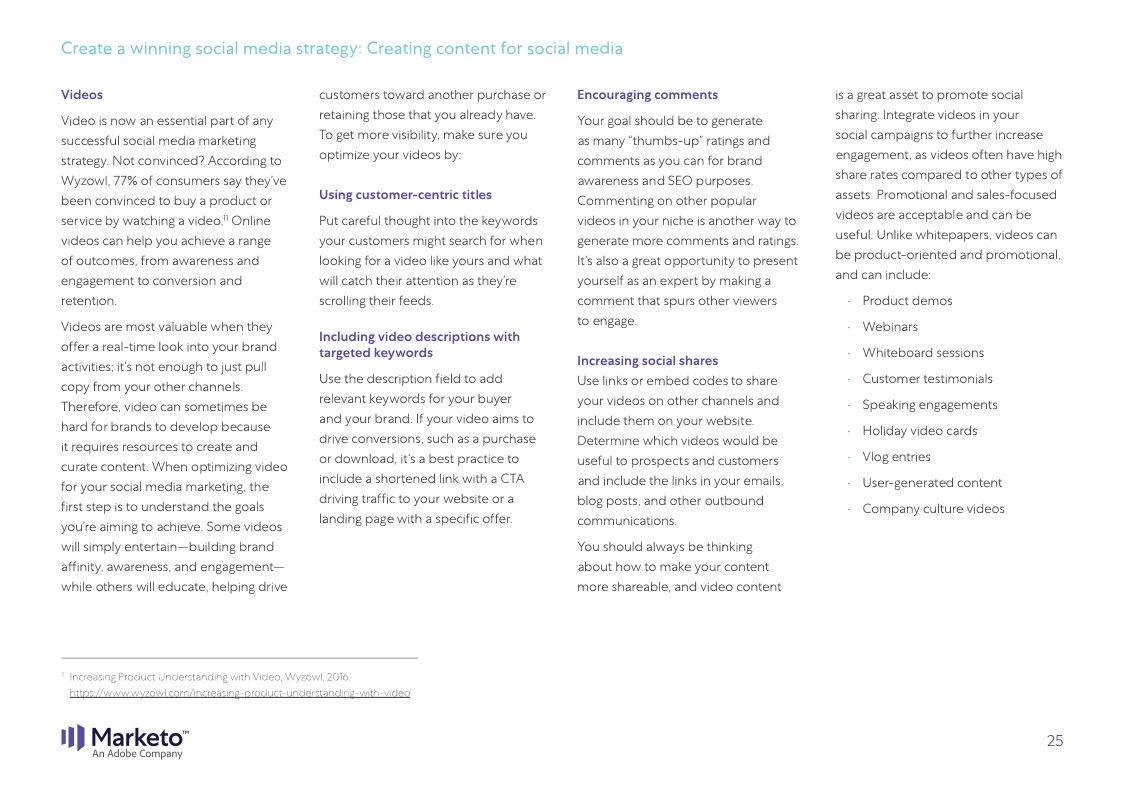 The Definitive Guide to Social Media Marketing Marketo