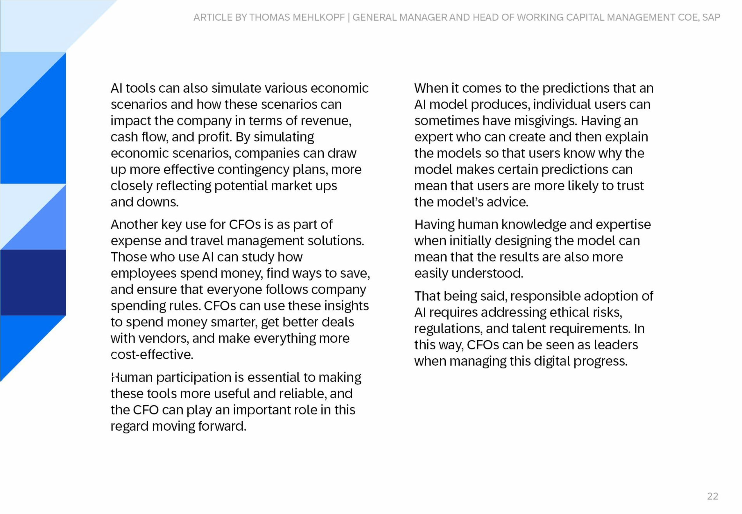 CFOs beyond figures: Steering business into the future