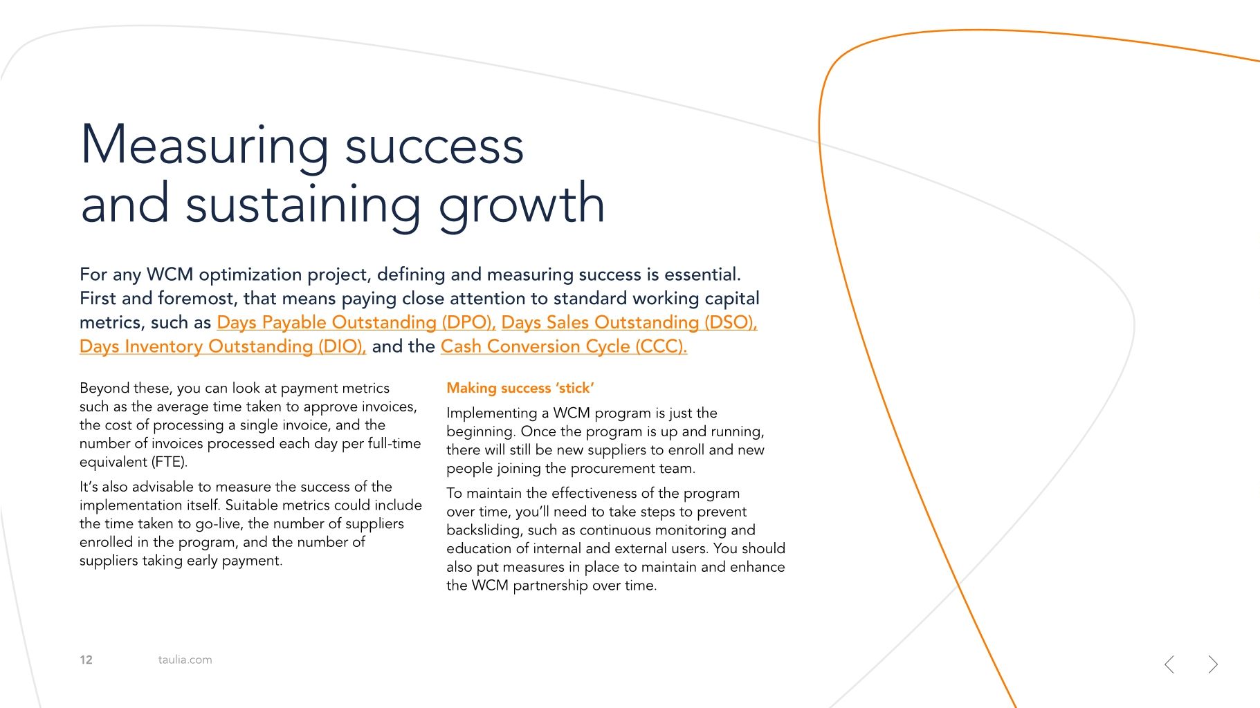 Ready when you are - Deploying a successful WCM strategy