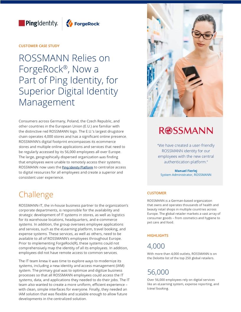 ROSSMAN Customer Success Story