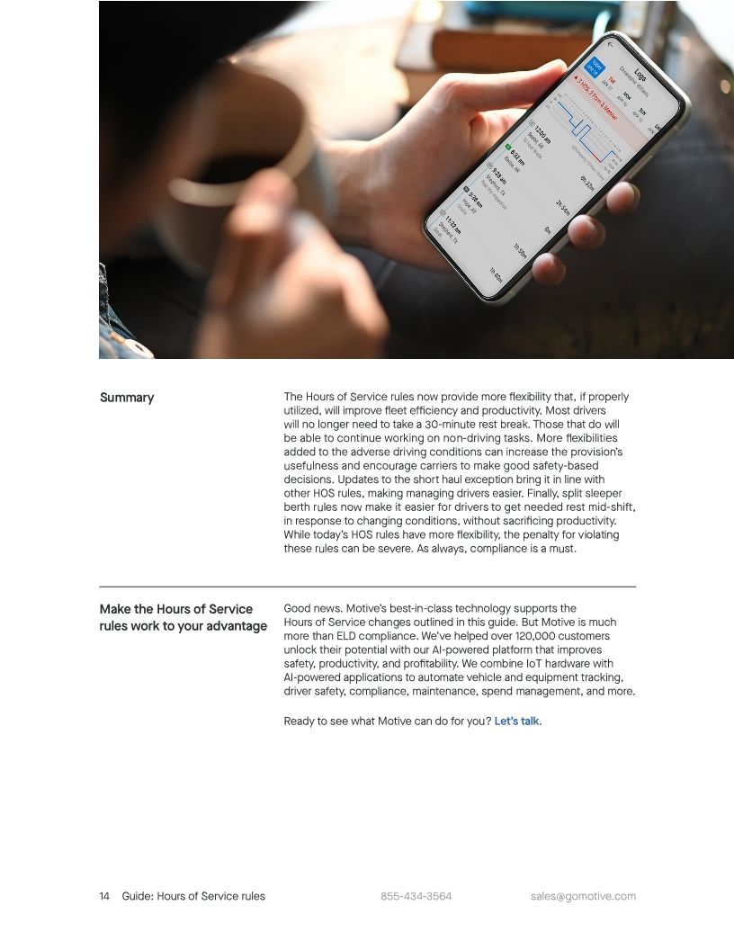 Hours of Service rules