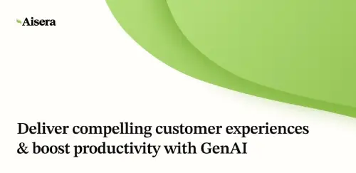 Deliver Compelling Customer Experience and Boost Productivity with GenAI