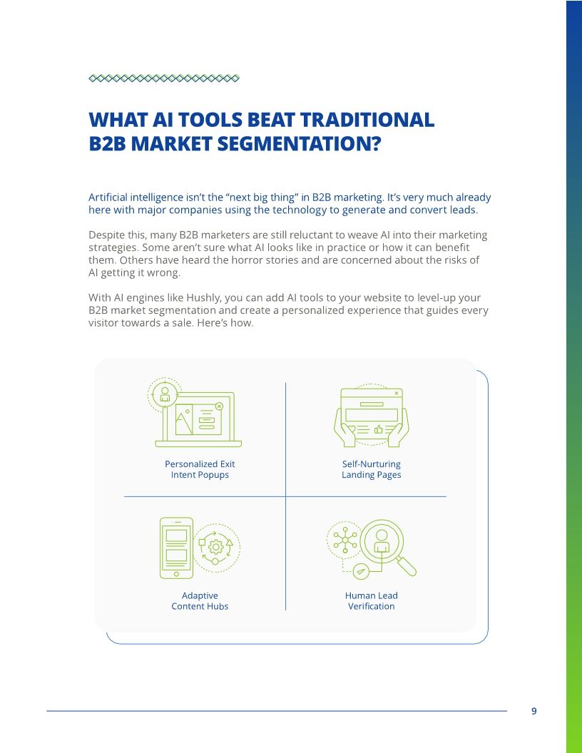 If You're Relying On B2B Market Segmentation You're Already Behind