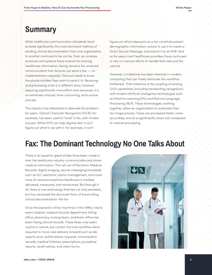 From Hype to Reality: How AI Can Automate Fax Processing