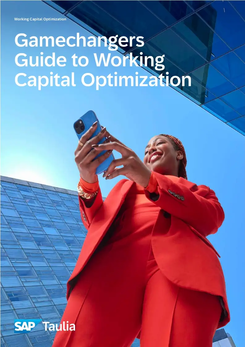 Gamechanger's guide to working capital optimization