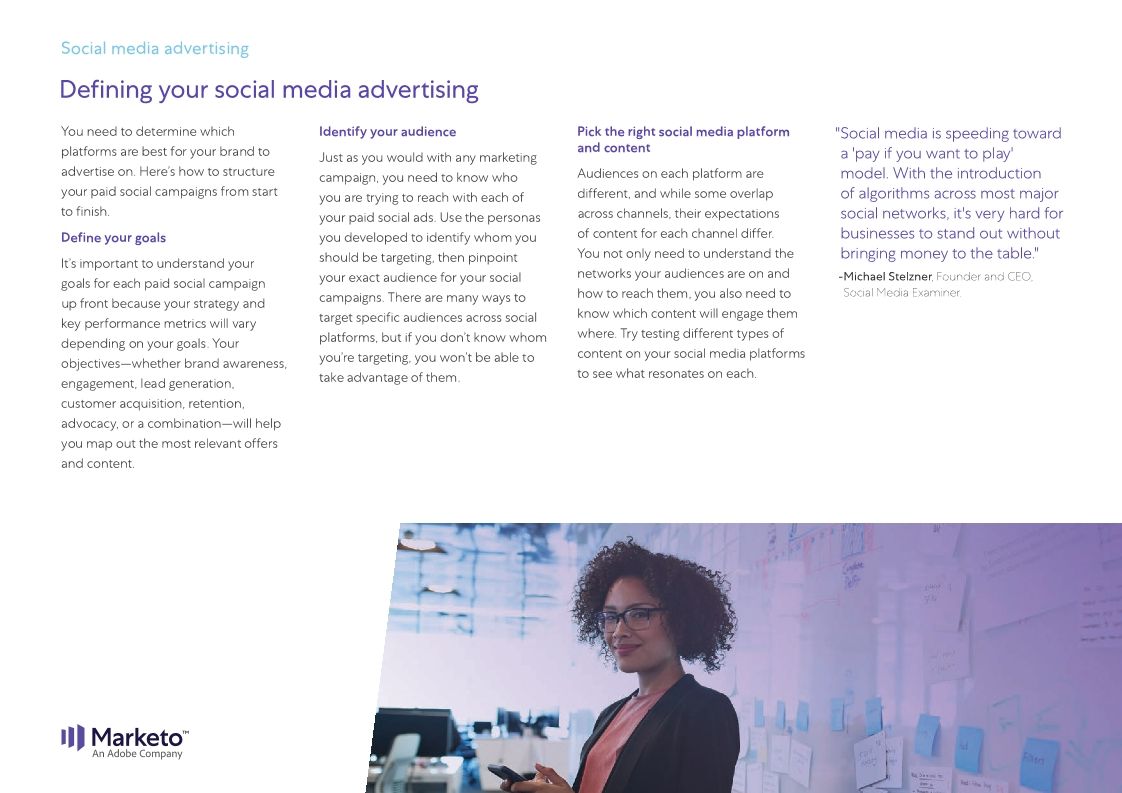 The Definitive Guide to Social Media Marketing Marketo