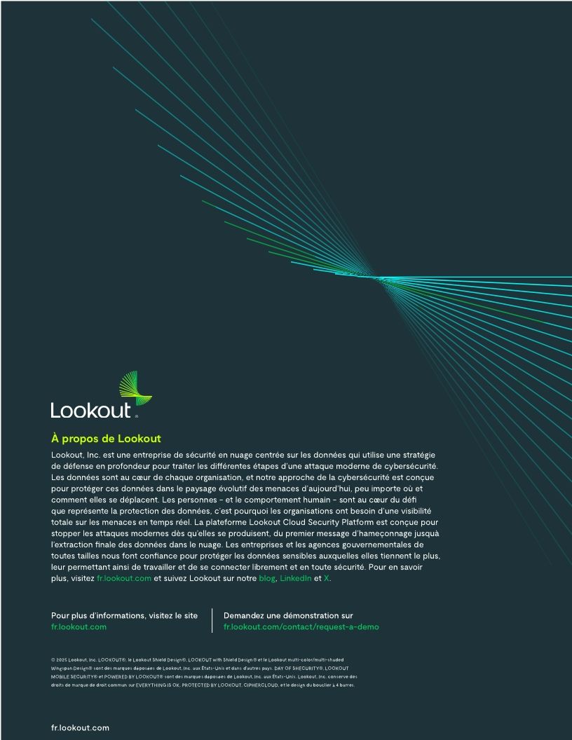 Lookout Mobile Endpoint Detection and Response (EDR): Offrir aux équipes de sécurité une visibilité inédite sur les menaces de sécurité