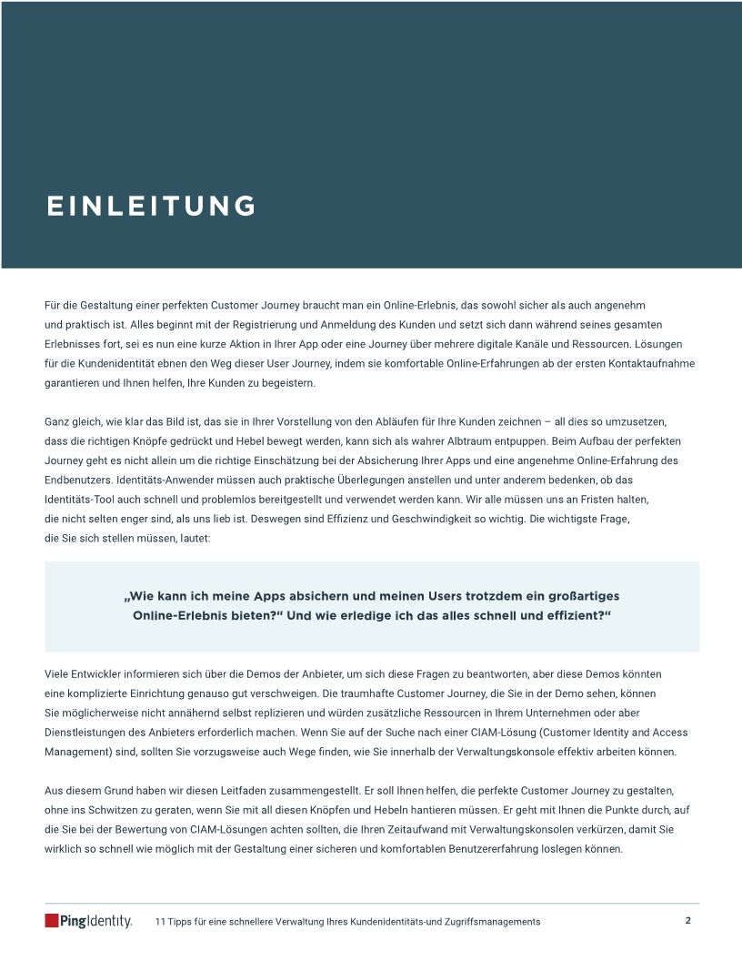 11 Tipps für eine schnellere Verwaltung Ihres Kundenidentitäts-und Zugriffsmanagements