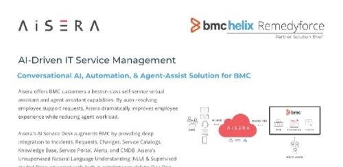 Conversational AI, Automation & Agent-Assist Solution for BMC