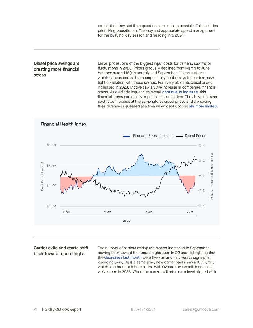 Holiday Outlook Report 2023