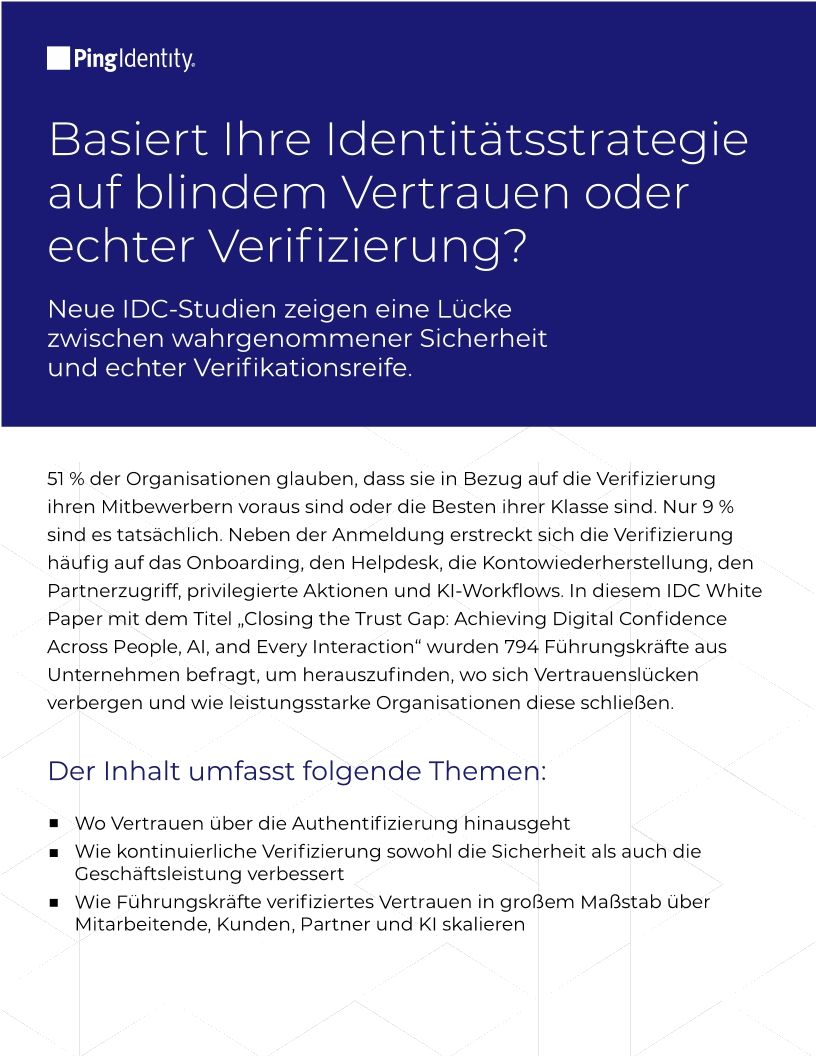 Die Vertrauensl&uuml;cke schlie&szlig;en