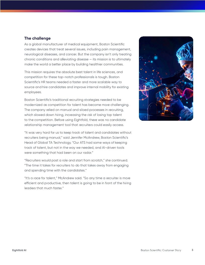 Boston Scientific is winning the talent race with AI