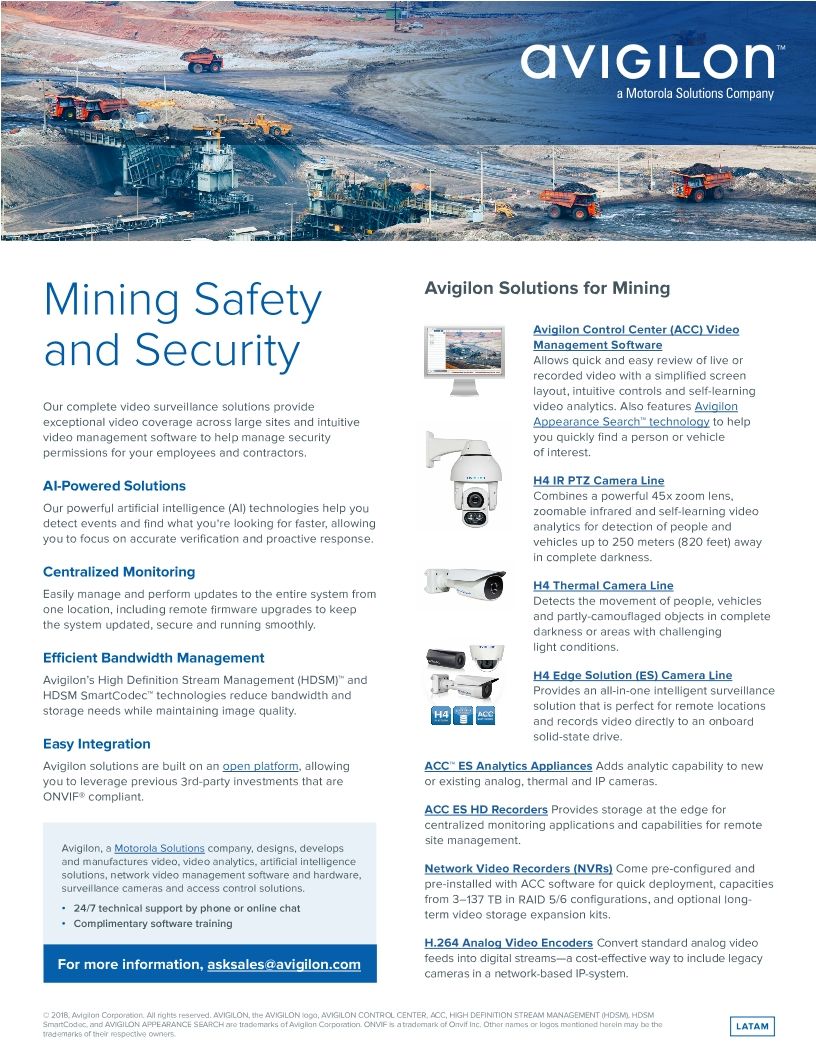 Safety and Security: Mining Sector